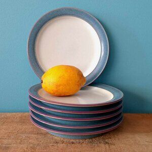 Set (6) | Denby 6-7/8" Side Plates, England